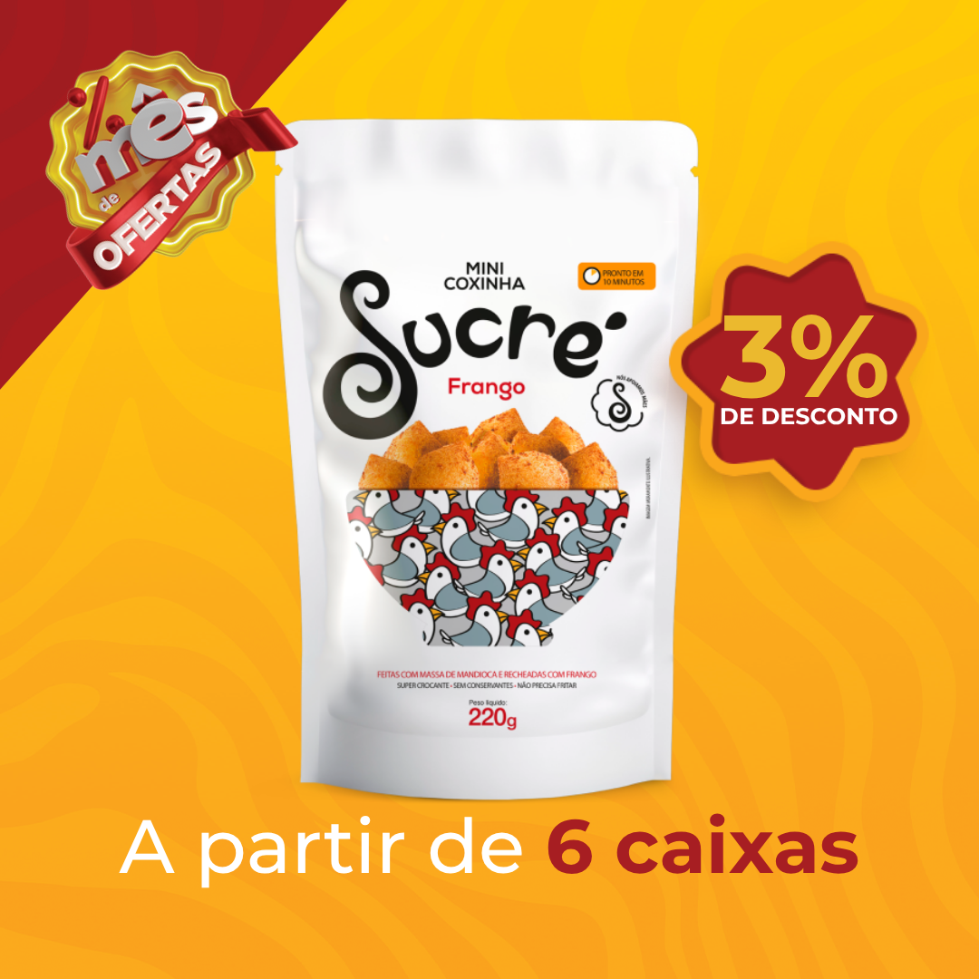 Coxinha de Frango 220g - Sucr&eacute;